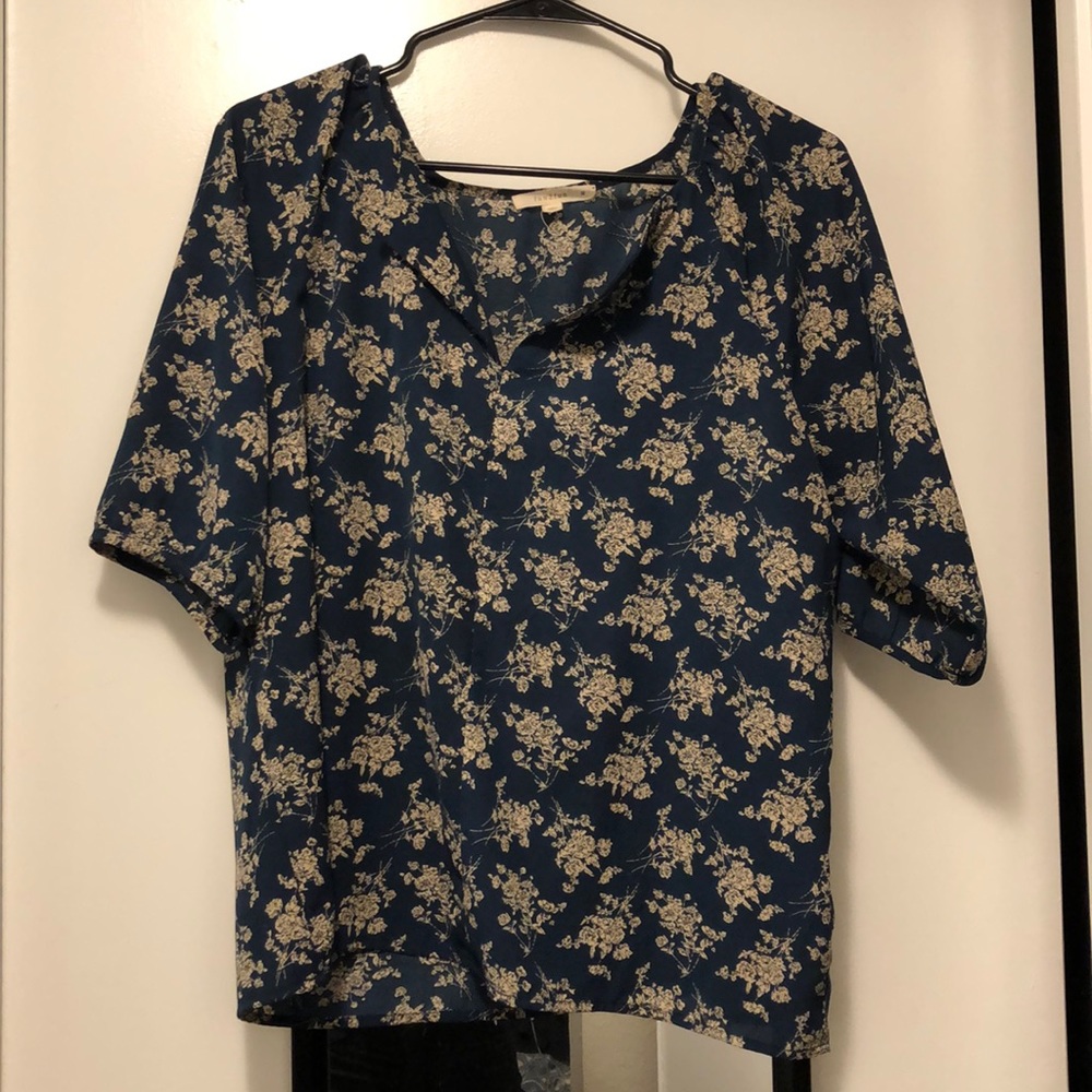 Blue blouse